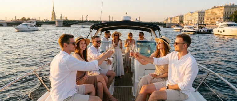 Аренда катеров для мероприятий становится основой прибыльного бизнеса на реках Санкт-Петербурга